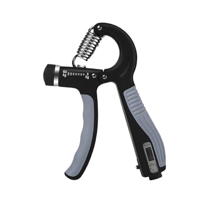 Adjustable - Weight Hand Grip Strengthener for Fitness Enthusiasts,desirable for Forearm Training - color: Grey