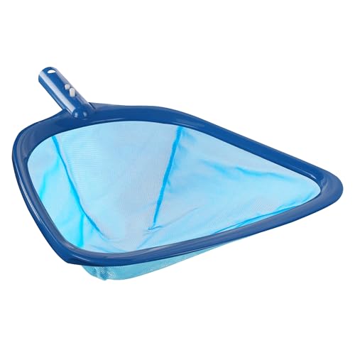 Sunnyglade 16.8x10.5in Swimming Pool Cleaner Supplies Pool Net Skimmer | Professional Heavy Duty Pool Leaf Rake Fine Mesh Frame Net/Cleaning Leaf Skim Net pool accessories pool skimmer net - size: 16.8x10.5in