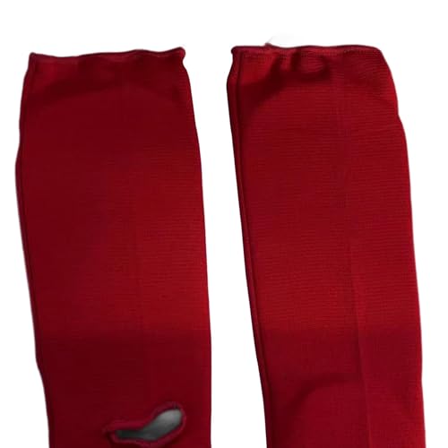 Shin Guards for Arts and Sports - color: Red S