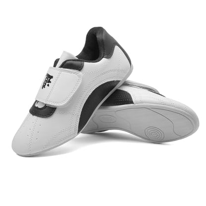 MSMAX Taekwondo Shoes Light Weight Boxing Karate Kung Fu Tai Chi Training Sneakers - size: 1.5 M US Little Kid