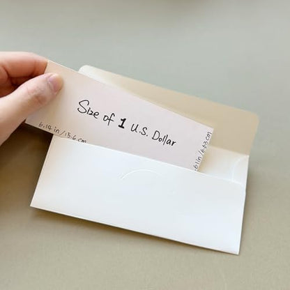 6 Eid Envelopes, Super Thick White Kraft Paper, Golden Stamping Process Is Simple and Advanced. During Ramadan and Eid, Envelopes Size Can Be Used to Carry Cash.