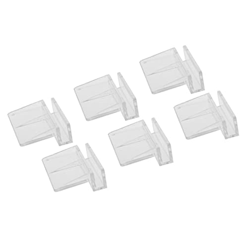 20Pcs Fish Tank Bracket Aquarium Support for Covers for Fish and Pets for Home Aquariums and Parks