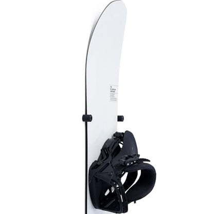 (4 PCS) Snowboard Wall Mount Storage – Edge-Safe Modern Snowboards Hanger | Floating Vertical Rack, Clip Hook Holder to Securely Store and Display Boards, Gear Organizer by Arkorus