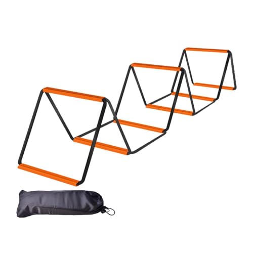 Agility Ladder, Agility Training Equipment, Balance Fitness Training, Football Footwork Ladder, Speed Ladder for Workout - size: 8 Grids With Bag