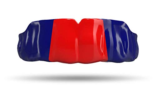 Impact Custom Professional All Sports Mouthguard -Flag Series - color: Blue/Red/Blue