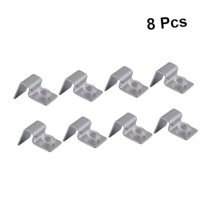 8Pcs Stainless Steel Fish Tank Support Bracket for Aquarium Covers Practical Rack Holder for Fish Tank Safety