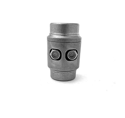 Interlocking Inline Steel Weld Bungs Tube Connectors Roll Cage Fits 1-1/2" x.095&.120 wall Tubing
