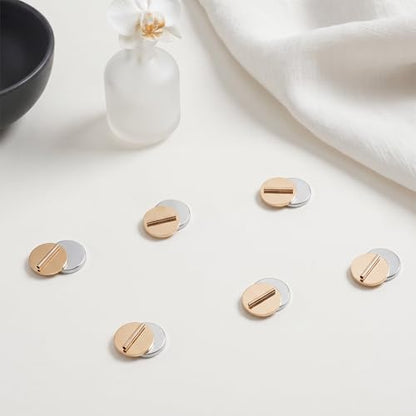 Mini Magnetic Pin Brooch Converters - color: Gold