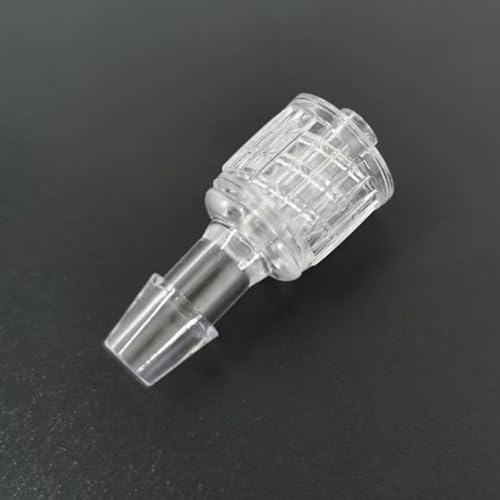 Moveable Male Luer Lock Connector × Hose Barbed Adapter for Laboratory Biochemical Analytical Instruments Food Machinery 50PC/PK (for 3/16'' Hose ID, PC) - size: for 3/16'' Hose ID, PC