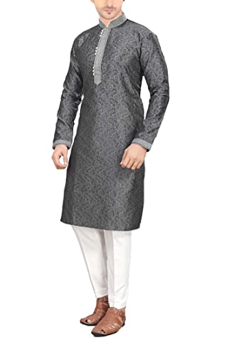 SK111 Men's Kurta Pajama Set Indian Traditional Party Wear Outfit - size: 46