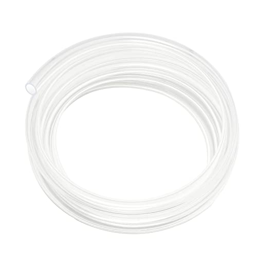 3/8’’ ID × 1/2’’ OD - 25 ft Clear Plastic Vinyl Tubing | Flexible PVC Hose Lightweight BPA Free and Non-Toxic vinyl Tube for Transfer Water Air Oil - size: 3/8’‘, style: 25 feet
