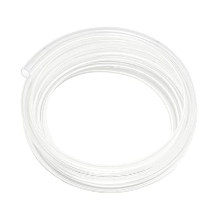 3/8’’ ID × 1/2’’ OD - 25 ft Clear Plastic Vinyl Tubing | Flexible PVC Hose Lightweight BPA Free and Non-Toxic vinyl Tube for Transfer Water Air Oil - size: 3/8’‘, style: 25 feet