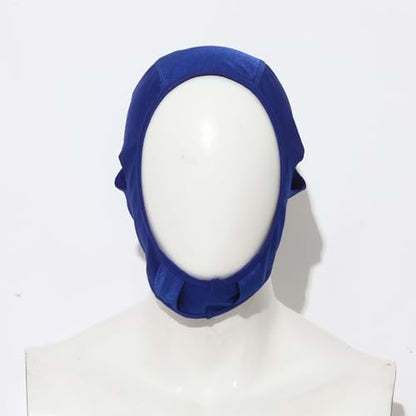 Wrestling Hair Cover Cap | Universal Fit for Any Headgear for Grappling, Wrestling, Judo & Jiu Jitsu/BJJ - color: Royal Blue
