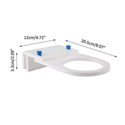 Fdit Fish Filter Sock Holder Mount Bracket Acrylic Made