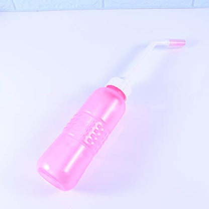Exceart Douche Bottles for Women Vaginal Wash Pink/Blue 560ml Vaginal Shower Spray Bottle Vaginal Health Cleanser (Pink)
