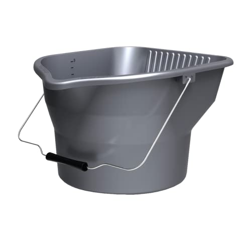 Carrand 94102 Car Wash Bucket (3 Gallon Capacity), Gray
