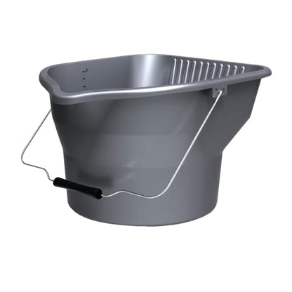 Carrand 94102 Car Wash Bucket (3 Gallon Capacity), Gray
