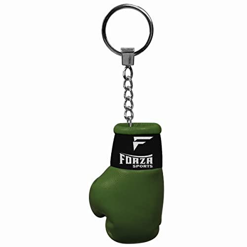 Mini Boxing Glove Keychain - color: Military Green
