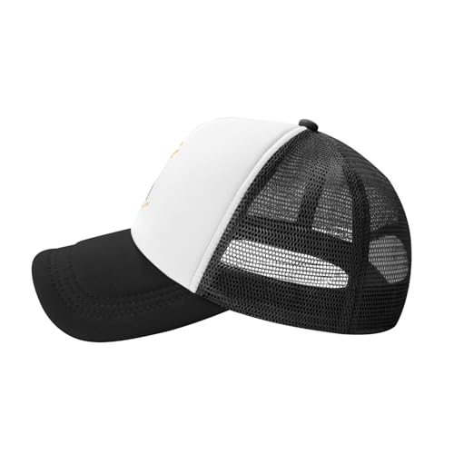 National Guard Iraq Afghanistan Combat Vet Adjustable Breathable Mesh Trucker Baseball Cap Unisex3 Black
