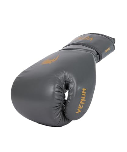 Venum Contender Boxing Gloves - color: Grey/Gold, size: 14-Ounce, style: Contender 1.5