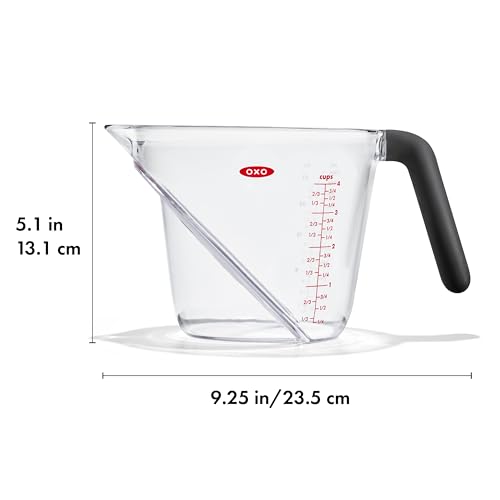 OXO Good Grips 4-Cup Angled Measuring Cup - size: 4 Cup