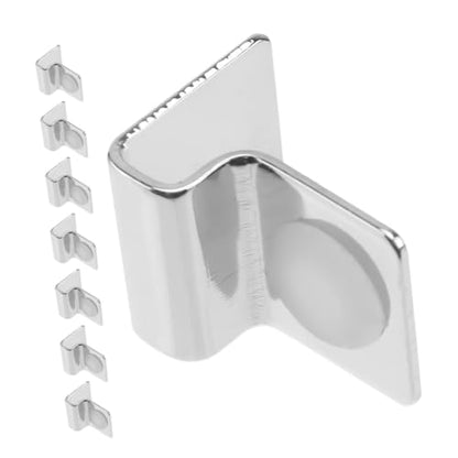 Yardwe 8pcs Stainless Steel Aquarium Cover Clips Durable Fish Tank Glass Lid Support Holder for Rimless Aquariums Enhanced Protection Wide Compatibility for Various Aquatic Setups