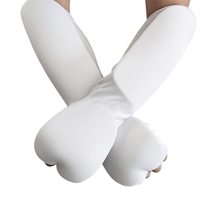 Boxing Fist Hand Forearm Guards Padded Breathable Hand Arm Protective Pad Sleeve Karate Training Pad Martial Arts Taekwondo - size: Medium