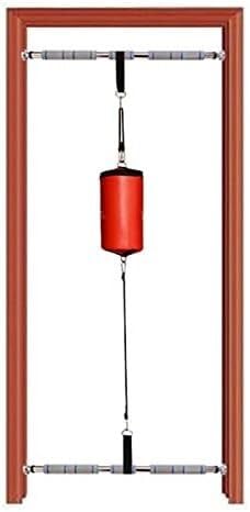 Speed Bag for Boxing, Punching Bag with Stand Adult, Large Boxing Speed Bag Doorway Double End Punching Ball, Portable Reflex Bag for Reaction, Agility, Fight Skill