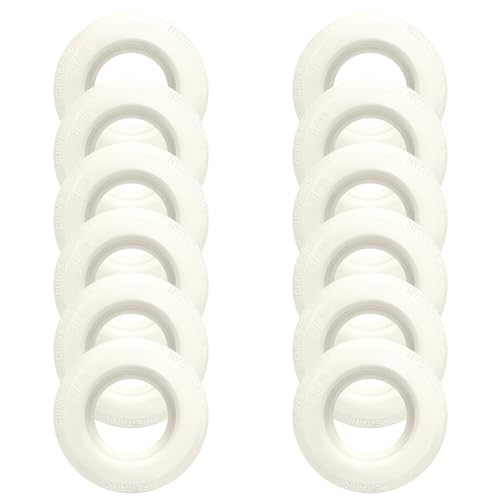 1 1/4" HYDROSEAL (12 pack) by SIAMSEAL. Flexible Tank Adapter For 1 1/4 inch PVC Pipe, Pipe-Tank Connector, Curve grommet,Heat UV &Chemical resistance, longer service life. RDWC - size: 1 1/4 inches-12Pcs