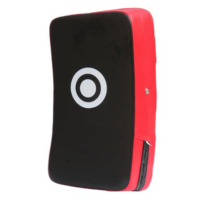 Taekwondo Pad Striking Targets Paddles Karate Martial Arts Strikes Targets Kickboxing Training Equipment Gear Kickboxing Leg Pad - color: red edge