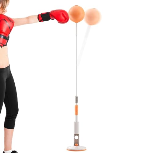 Punching Bag with Stand - Reflex Punching Bag - Freestanding Punching Ball | Speed Bag with Stand | Boxing Gear Trainer Punching Ball | Hand-Eye Coordination Workout Kit | Boxing Bag for Teen Adult - size: 154cm