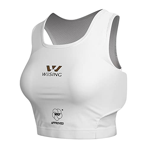 WESING WKF Approved Karate Chest Protector for Women - size: Medium