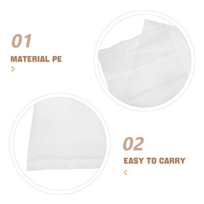 50pcs Clear Plastic Packaging Bags for Ornamental Fish Transparent Poly Bags for Secure Shipping and Storage and Leak-resistant for Aquarium and Pet Supplies