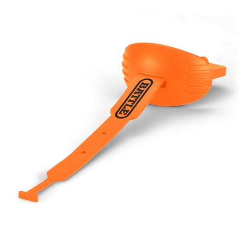 Battle Speed Football Mouthguard with Strap, Neon Orange | Maximum protection for safe secure fit, Built-in airflow channels, No boiling required, Advanced composite material - color: Neon Orange