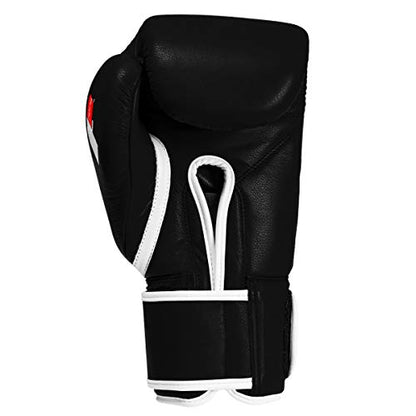 Fighting Sports Fury Professional Training Gloves - Boxing Gloves Boxing, Training Gloves, MMA Gloves, Oz Training Gloves, Kickboxing Gloves, Punching Bag Gloves, Sparring Gloves - color: Black, size: 16 oz