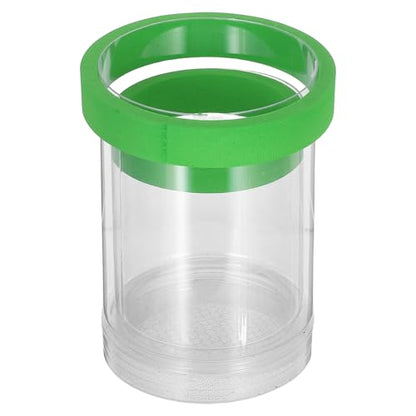 Beavorty Fish Breeding Box for Aquarium, Small Floating Isolation Chamber with Divider and Egg Net, Green Hatchery Incubator for Guppy Fry and Small Fish Nursery