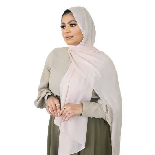 Modal Hijab for Women | Headscarf - color: Powder Puff