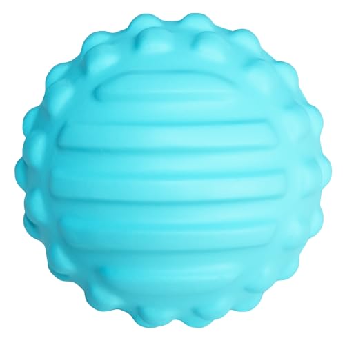 Massage Ball for Deep Tissue and Myofascial Release. 2.9″ Fascia Ball for Muscle Knots, Recovery, Trigger Point Therapy, Pain Relief, Foot Plantar Fasciitis. (Blue) - color: Blue