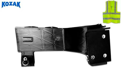 KOZAK Fuel Tank Bracket - DEF Door Hinge 84733141, Driver Left Side, Compatible with Volvo VNL 2018+ Semi Trucks Includes Reflective Vest and Logo