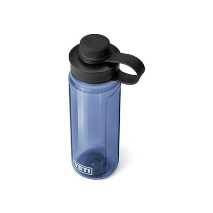 YETI Yonder Water Bottle with Yonder Tether Cap, Lightweight, Leakproof and BPA-Free - color: Navy, size: 25 Ounces