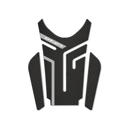 Tank Sticker Traction Pad Motorcycle Anti Slip Fuel Oil Tank Pad Fish Bone Heat Insulation Anti Scratch Protector Sticker Pads for MT-07 MT07 2021 - color: Dark Grey