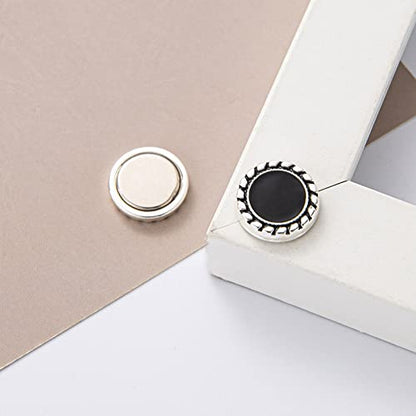 4pcs Hijab Magnets Magnetic Clip,pinless Retro Hijab Magnetic Pins For Clothes Scarves Niqab Women Girls Muslim