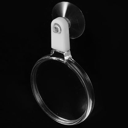 Mipcase Aquarium Magnifier, Acrylic Fish Tank Magnifying Glass, Fish Tank Viewer, Small Animal Magnifier with Suction Fish Tank Magnifying Glass Fish Tank Accessories