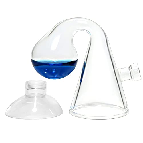 Co2 Drop Checker, Quickest Most Accurate Easiest to Use Glass Co2 Drop Checker for Planted Aquarium Fish Tank (CO2 Checker) - color: CO2 Checker