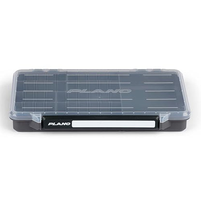 Plano StowAway 3700 50/50 Split Stow Tackle Box, with Corrosion-Preventive Rustricor, Single Latch Design, Transparent DuraView Lid, Stackable Storage for Fishing Bait, Lures and Gear - size: 3700 50/50 Split, style: New Model