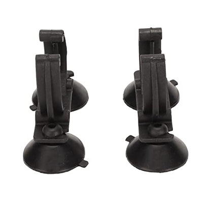 SUNGOOYUE Aquarium Suction Cup Clips Plastic Silicone Heater Holder 2Pcs 3.2cm Suction Cups for Fish Tank Airline Tubing Water Pipes and Underwater Light Fixing