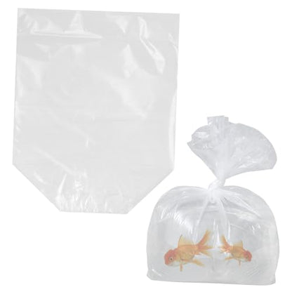 10pcs Oxygen Plastic Bags for Fish Shrimp Fry Thickened Aquatic Packaging for Pet Stores and Fish Farms Versatile Temporary Storage - size: 75x48cm