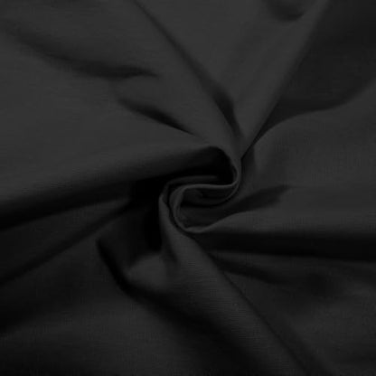 Men’s Thobe Muslim Islamic Robe Kaftan Long Sleeve Arabic Jubba Side Split Henley Neck Cotton Dress A17 - color: Black, size: Medium
