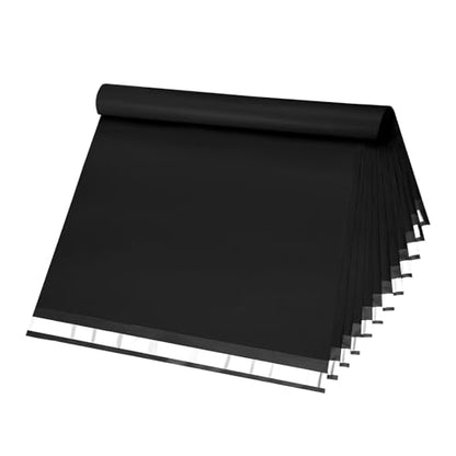 Famagic Black Poly Mailers 17x21 for Clothes, Books and Shipping, 50 Pack | Self Seal Large Shipping Bags, Waterproof Mailing Bags, Tear-Proof Shipping Envelopes, Strong Adhesive Packaging Bags - color: Black, size: 17x21