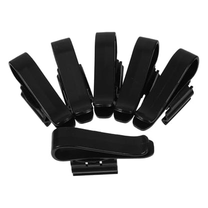 6pcs Aquarium Water Pipe Clamps Plastic Hose Clips Multi-piece Set for Fish Tank Water Pipe Fixing Easy Operation Sturdy Aquarium Accessories